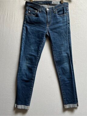 AG Adriano Goldschmied Prima Roll-Up Cigarette Jeans Size 26